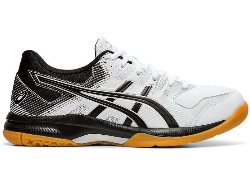 Asics Gel-rocket 9 Tenisice Za Odbojku Ženske Bijele Crne | RS4527-110