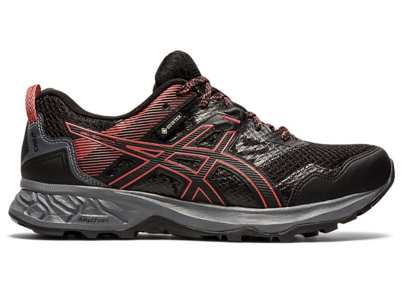 Asics Gel-sonoma 5 G-TX Tenisice Za Trčanje Ženske Crne Roze | RS0497-912