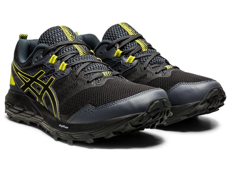 Asics Gel-sonoma 6 Tenisice Za Trčanje Muške Tamno Sive Žute | RS8796-580