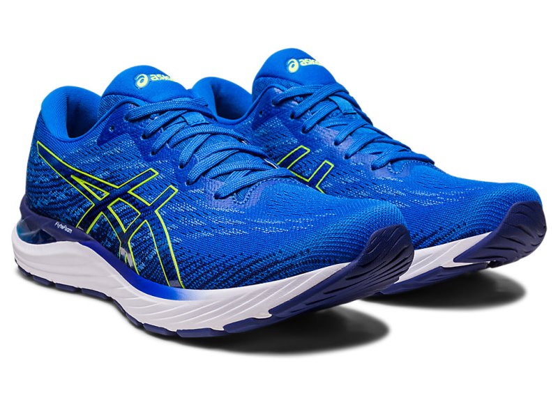 Asics Gel-stratus 3 Knit Tenisiće Muške Plave Žute | RS2420-283