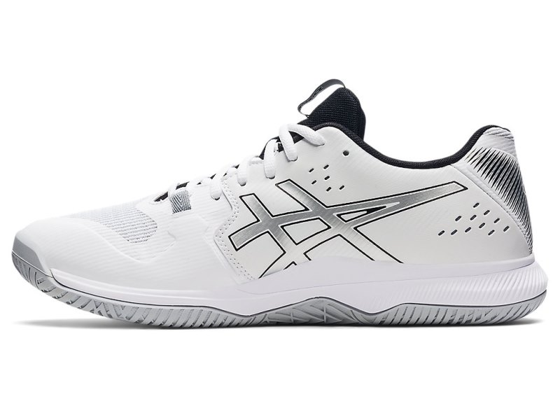 Asics Gel-tactic Tenisice Za Odbojku Muške Bijele Srebrne | RS1604-628