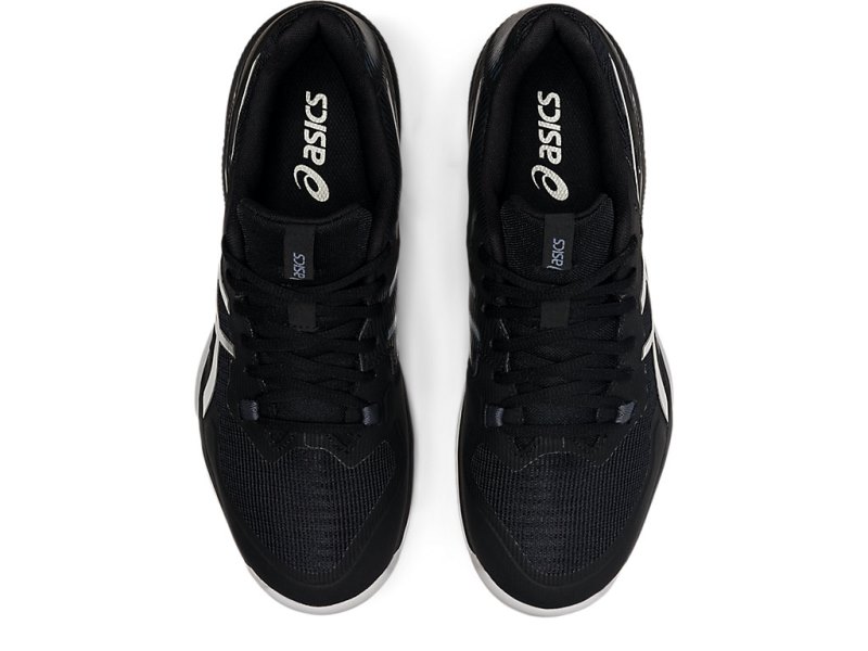 Asics Gel-tactic Tenisice Za Odbojku Muške Crne Srebrne | RS6474-519