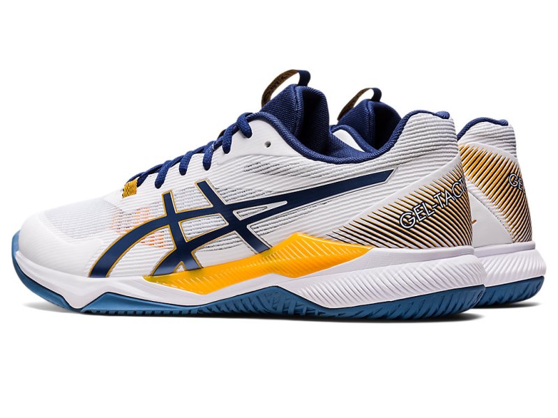 Asics Gel-tactic Tenisice Za Odbojku Muške Bijele Tamno | RS7914-580