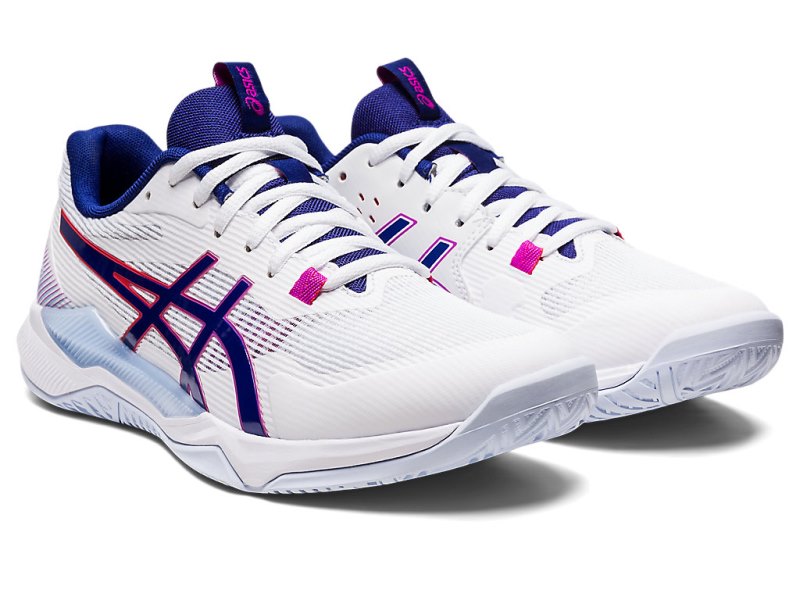 Asics Gel-tactic Tenisice Za Odbojku Ženske Bijele Plave | RS0884-562