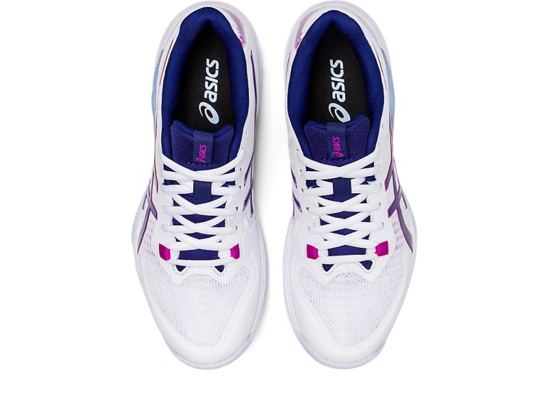 Asics Gel-tactic Tenisice Za Odbojku Ženske Bijele Plave | RS0884-562