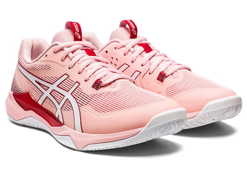 Asics Gel-tactic Tenisice Za Odbojku Ženske Roze Bijele | RS2021-094