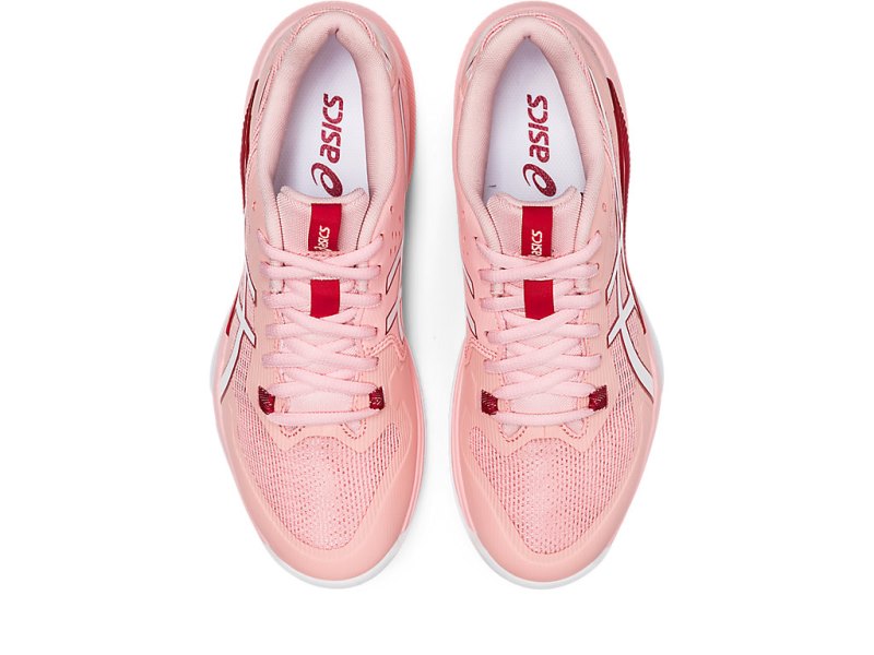 Asics Gel-tactic Tenisice Za Odbojku Ženske Roze Bijele | RS2021-094