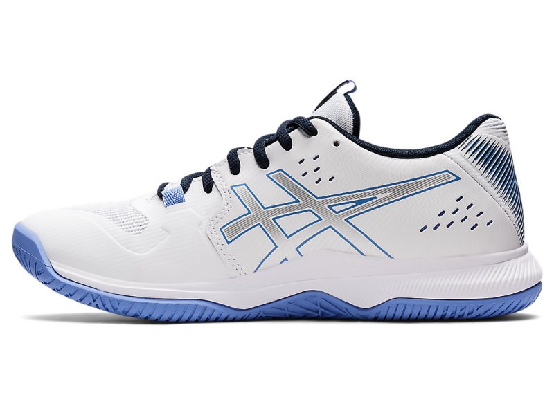 Asics Gel-tactic Tenisice Za Odbojku Ženske Bijele Plave | RS7587-789