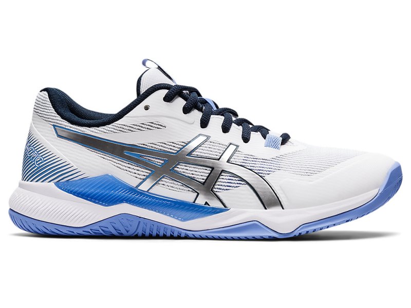 Asics Gel-tactic Tenisice Za Odbojku Ženske Bijele Plave | RS7587-789