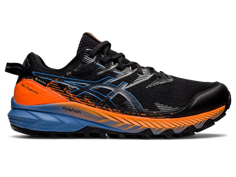 Asics Gel-trabuco 10 GTX Tenisice Za Trčanje Muške Crne Plave | RS3605-068