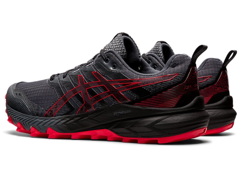 Asics Gel-trabuco 9 Tenisice Za Trčanje Muške Sive Crvene | RS5661-233