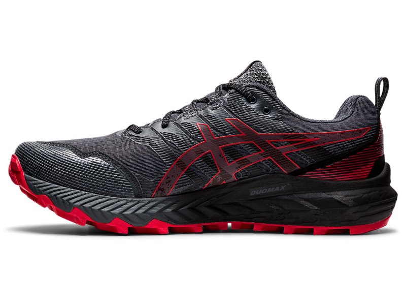 Asics Gel-trabuco 9 Tenisice Za Trčanje Muške Sive Crvene | RS5661-233