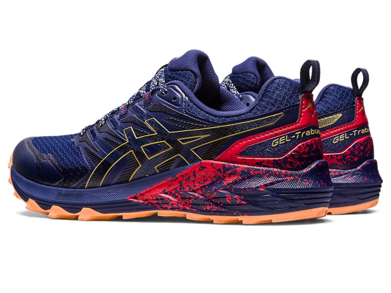 Asics Gel-trabuco Terra Tenisice Za Trčanje Muške Indigo Plave Maslinasto Zelene | RS5148-647