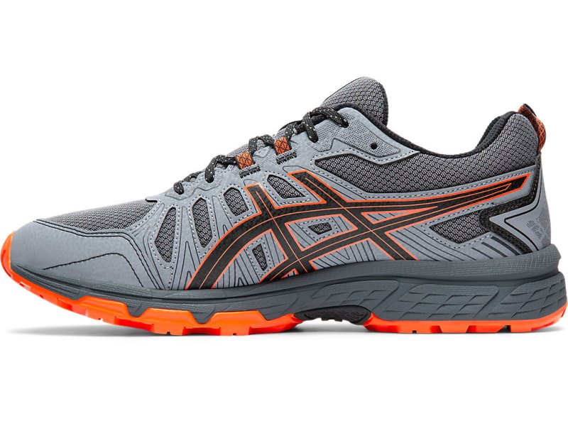 Asics Gel-ventuRE 7 (4E) Tenisice Za Trčanje Muške Sive Narančaste | RS4492-160