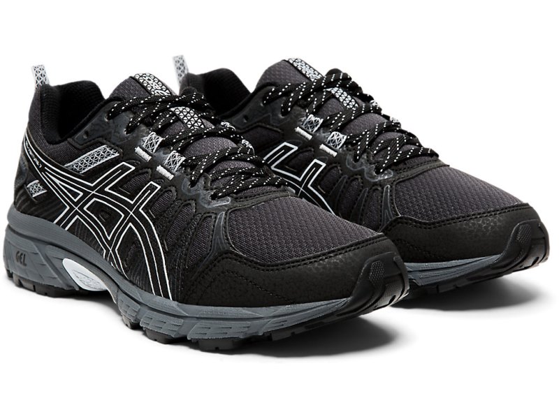 Asics Gel-ventuRE 7 (D) Tenisice Za Trčanje Ženske Crne Sive | RS9378-657