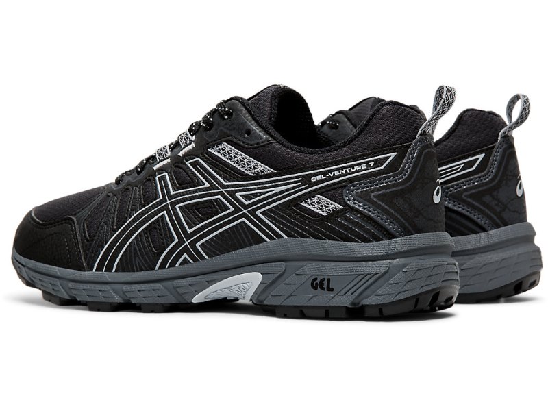 Asics Gel-ventuRE 7 (D) Tenisice Za Trčanje Ženske Crne Sive | RS9378-657