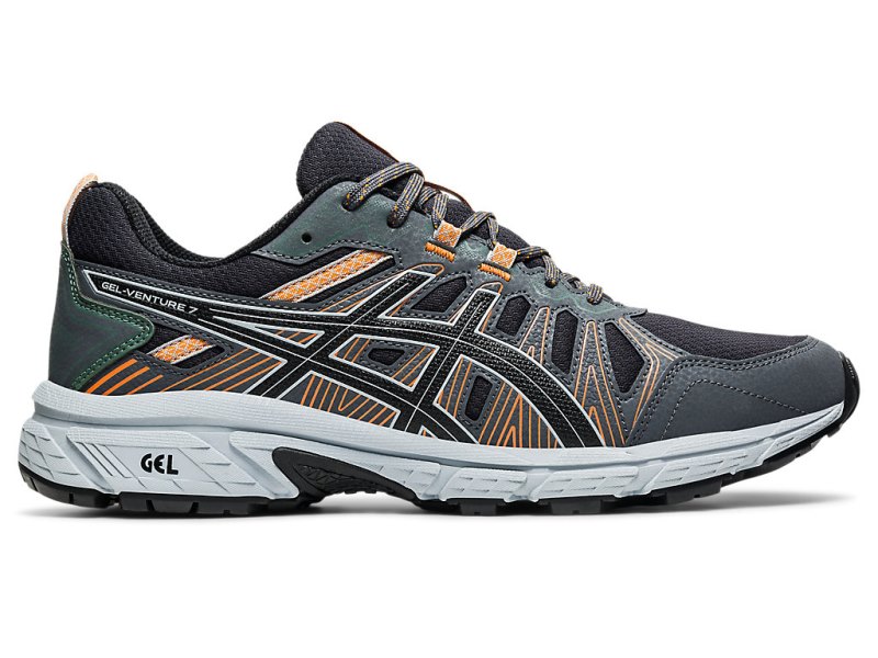 Asics Gel-ventuRE 7 Tenisice Za Trčanje Muške Tamno Sive Crne | RS3487-990