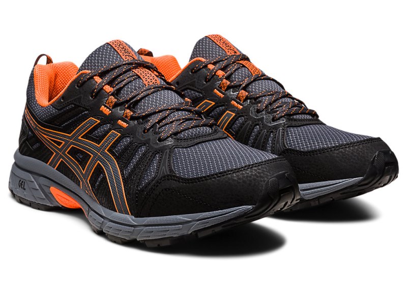 Asics Gel-ventuRE 7 Tenisice Za Trčanje Muške Tamno Sive Narančaste | RS4165-424