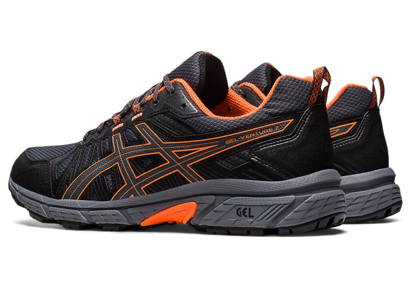 Asics Gel-ventuRE 7 Tenisice Za Trčanje Muške Tamno Sive Narančaste | RS4165-424