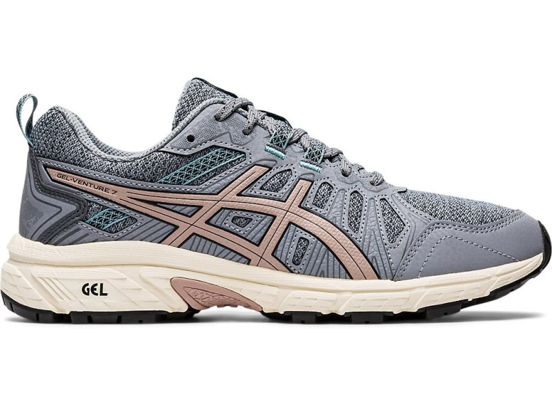 Asics Gel-ventuRE 7 Tenisice Za Trčanje Ženske Sive Svijetlo Koraljne | RS9337-595