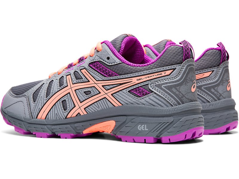 Asics Gel-ventuRE 7 Tenisiće Dječje Sive Crne | RS3573-778