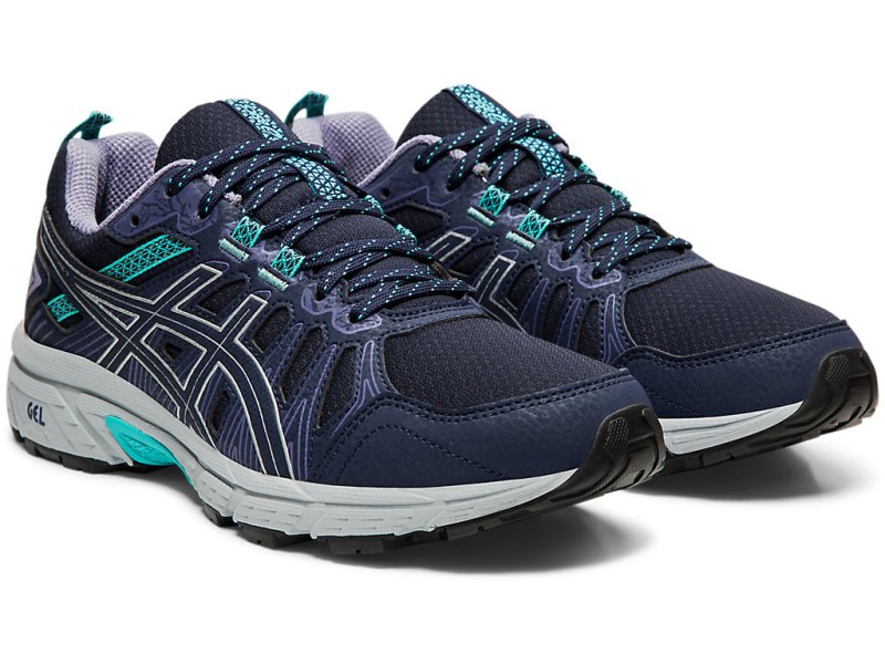 Asics Gel-ventuRE 7 Tenisiće Ženske Crne Srebrne | RS8442-321