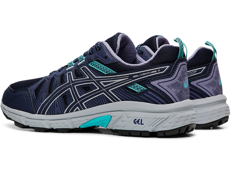 Asics Gel-ventuRE 7 Tenisiće Ženske Crne Srebrne | RS8442-321