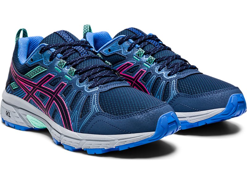 Asics Gel-ventuRE 7 Tenisiće Ženske Tamnoplave Roze | RS6310-878