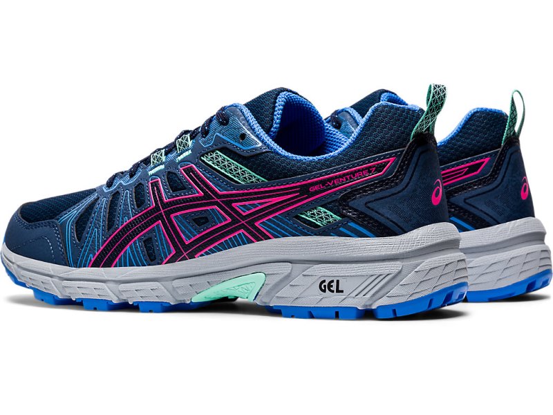 Asics Gel-ventuRE 7 Tenisiće Ženske Tamnoplave Roze | RS6310-878