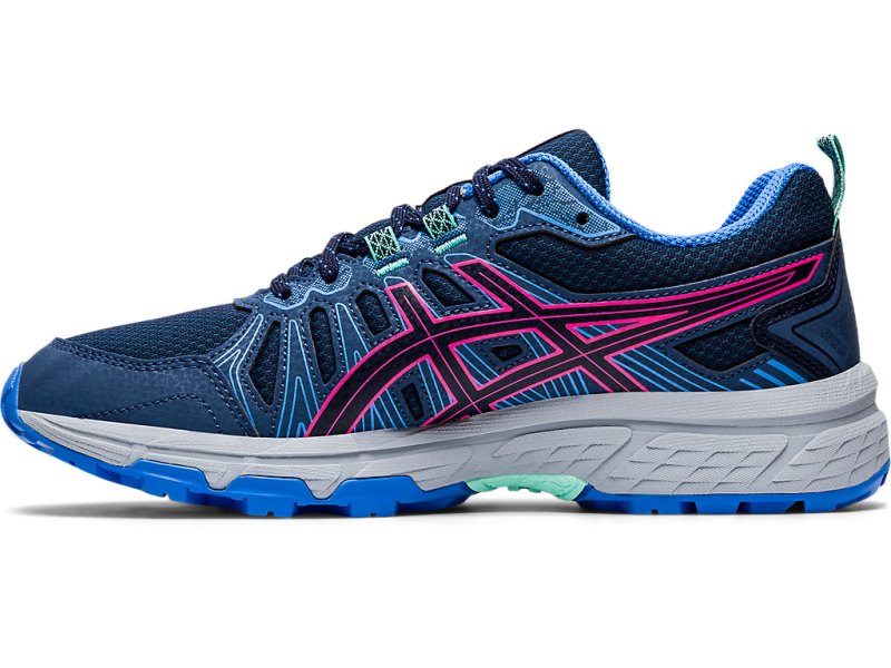 Asics Gel-ventuRE 7 Tenisiće Ženske Tamnoplave Roze | RS6310-878