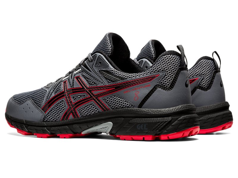 Asics Gel-ventuRE 8 (4E) Tenisice Za Trčanje Muške Sive Crvene | RS0831-168