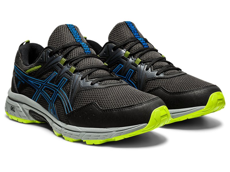 Asics Gel-ventuRE 8 (4E) Tenisice Za Trčanje Muške Crne Plave | RS2076-250