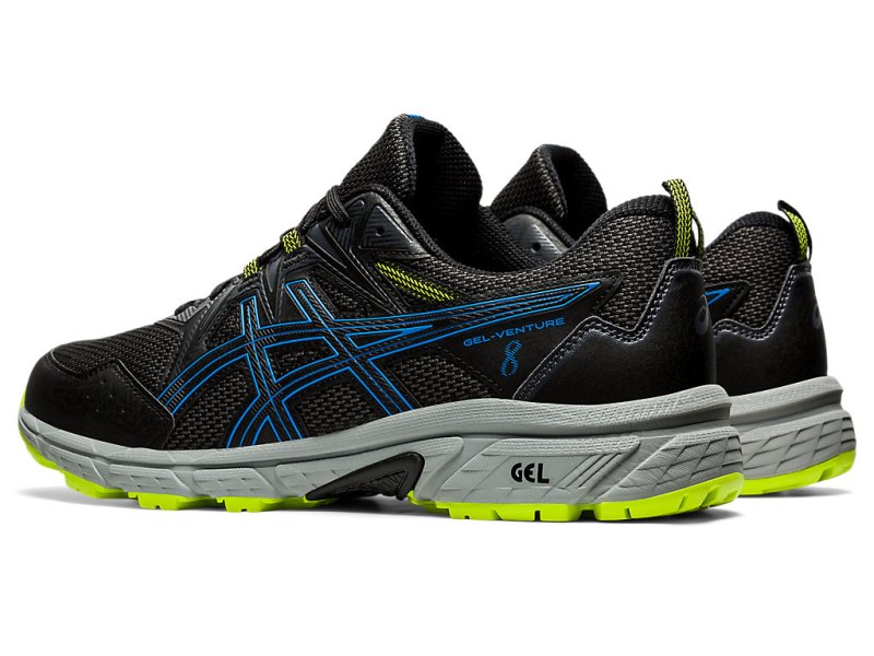 Asics Gel-ventuRE 8 (4E) Tenisice Za Trčanje Muške Crne Plave | RS2076-250