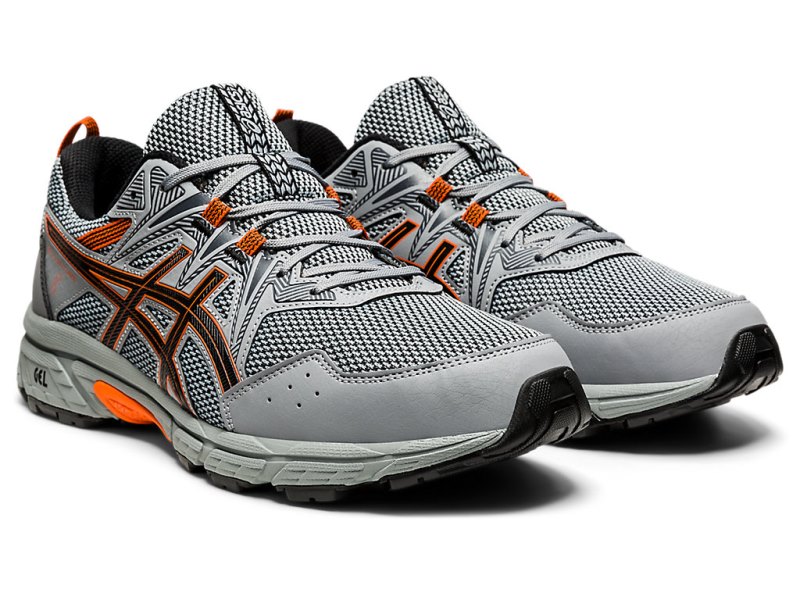 Asics Gel-ventuRE 8 (4E) Tenisice Za Trčanje Muške Sive Narančaste | RS8396-810