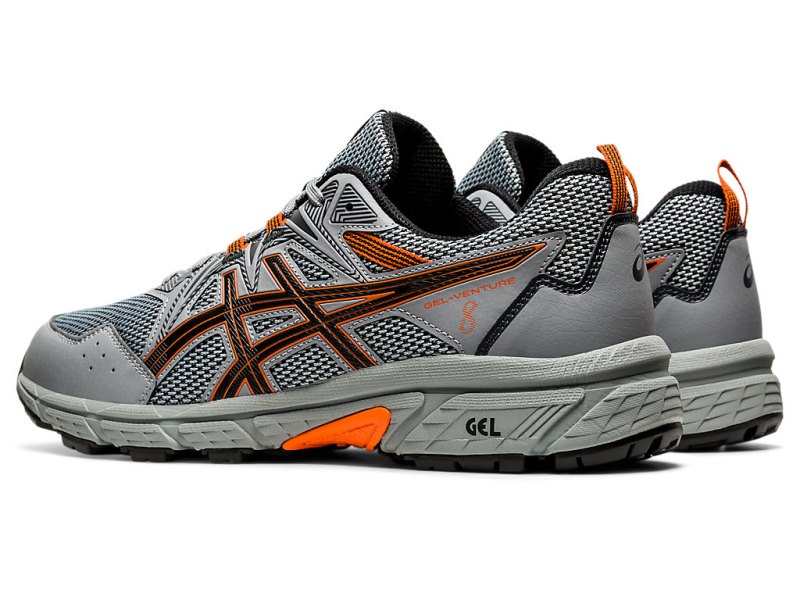 Asics Gel-ventuRE 8 (4E) Tenisice Za Trčanje Muške Sive Narančaste | RS8396-810