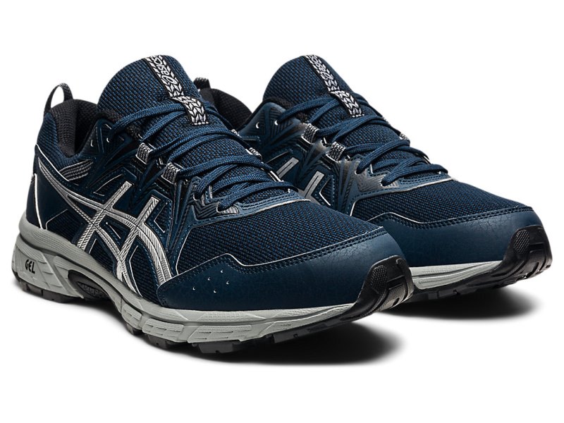 Asics Gel-ventuRE 8 (4E) Tenisice Za Trčanje Muške Plave Srebrne | RS8533-163