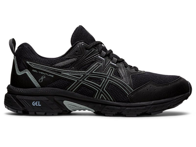 Asics Gel-ventuRE 8 (4E) Tenisice Za Trčanje Muške Crne Crne | RS8742-954