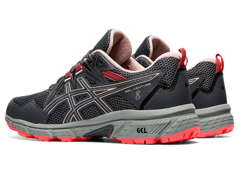 Asics Gel-ventuRE 8 (D) Tenisice Za Trčanje Ženske Sive Svijetlo Koraljne | RS2188-741