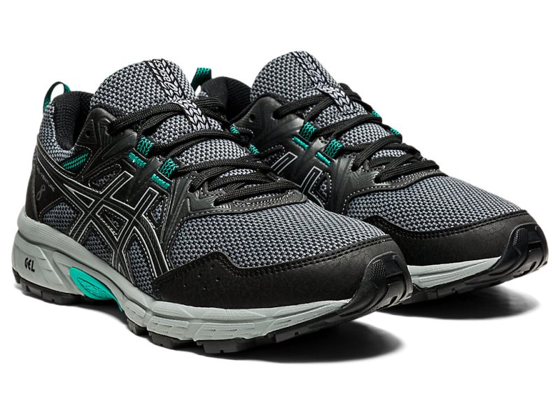 Asics Gel-ventuRE 8 (D) Tenisice Za Trčanje Ženske Crne Sive | RS4635-855