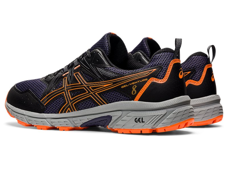 Asics Gel-ventuRE 8 Tenisice Za Trčanje Muške Crne Narančaste | RS5173-139