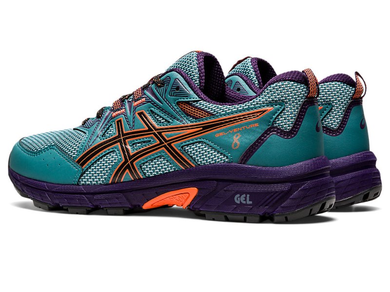 Asics Gel-ventuRE 8 Tenisice Za Trčanje Ženske Svijetlo Plave Tamno Zelene Narančaste | RS5286-158