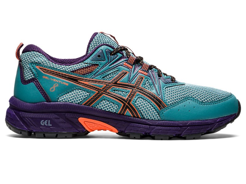 Asics Gel-ventuRE 8 Tenisice Za Trčanje Ženske Svijetlo Plave Tamno Zelene Narančaste | RS5286-158