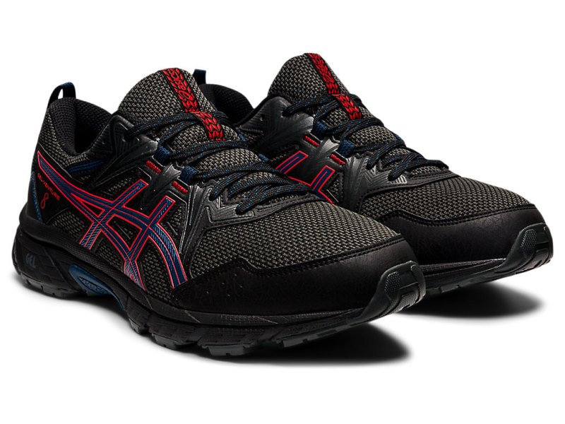 Asics Gel-ventuRE 8 Tenisice Za Trčanje Muške Crne Crvene | RS9705-443