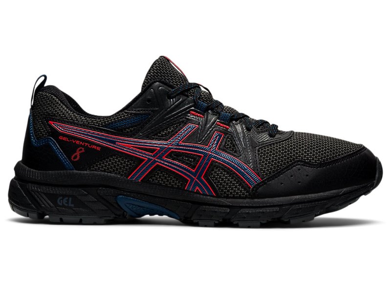 Asics Gel-ventuRE 8 Tenisice Za Trčanje Muške Crne Crvene | RS9705-443