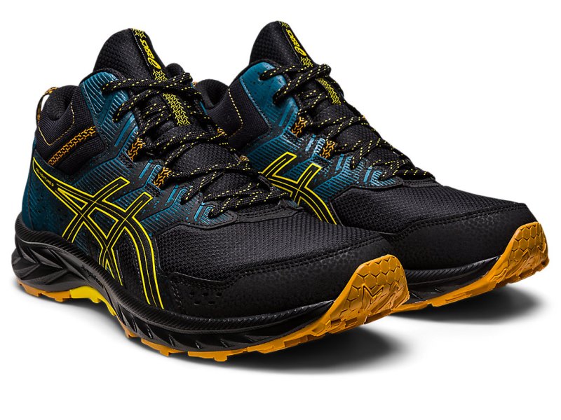 Asics Gel-ventuRE 9 MT Tenisiće Muške Crne Zlatne Žute | RS2279-292