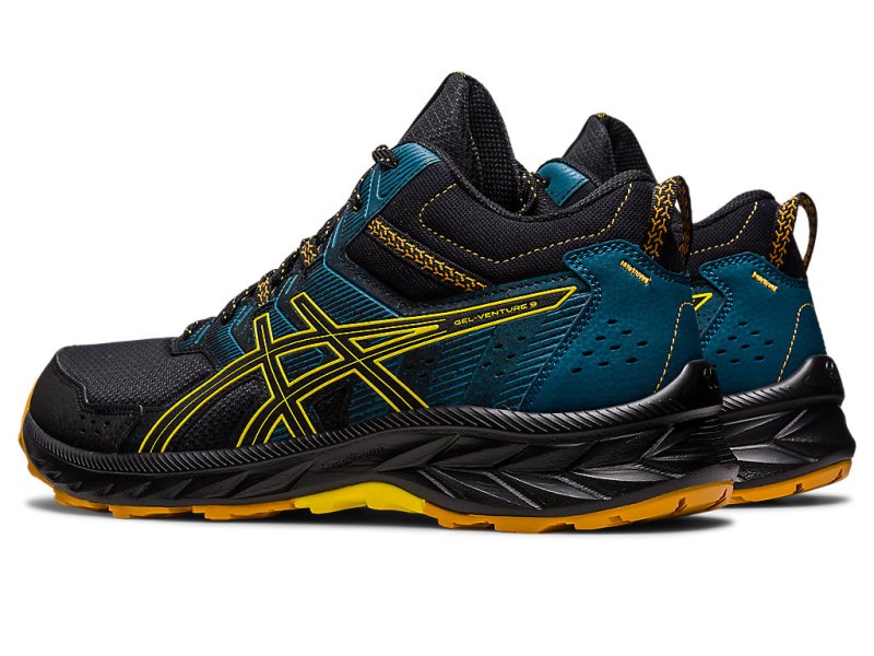 Asics Gel-ventuRE 9 MT Tenisiće Muške Crne Zlatne Žute | RS2279-292