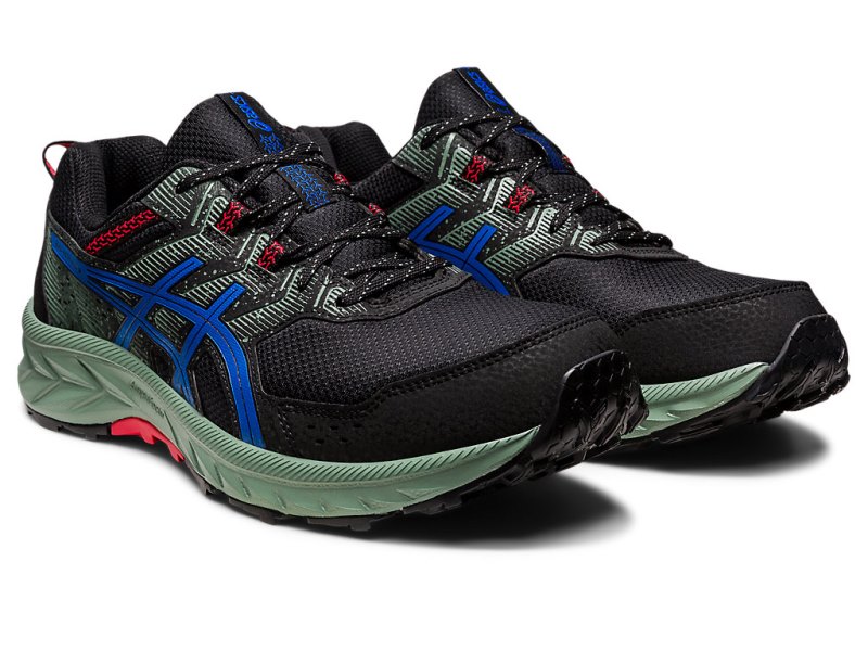 Asics Gel-ventuRE 9 Tenisiće Muške Crne Plave | RS7832-274