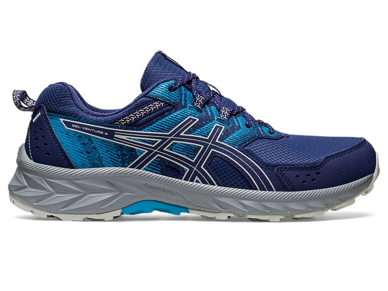 Asics Gel-ventuRE 9 Tenisiće Muške Indigo Plave Svijetlo Maslinasto Zelene | RS5290-074