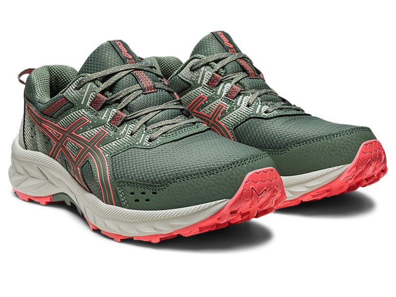 Asics Gel-ventuRE 9 Tenisiće Ženske Tamno Zelene Koraljne | RS1072-935