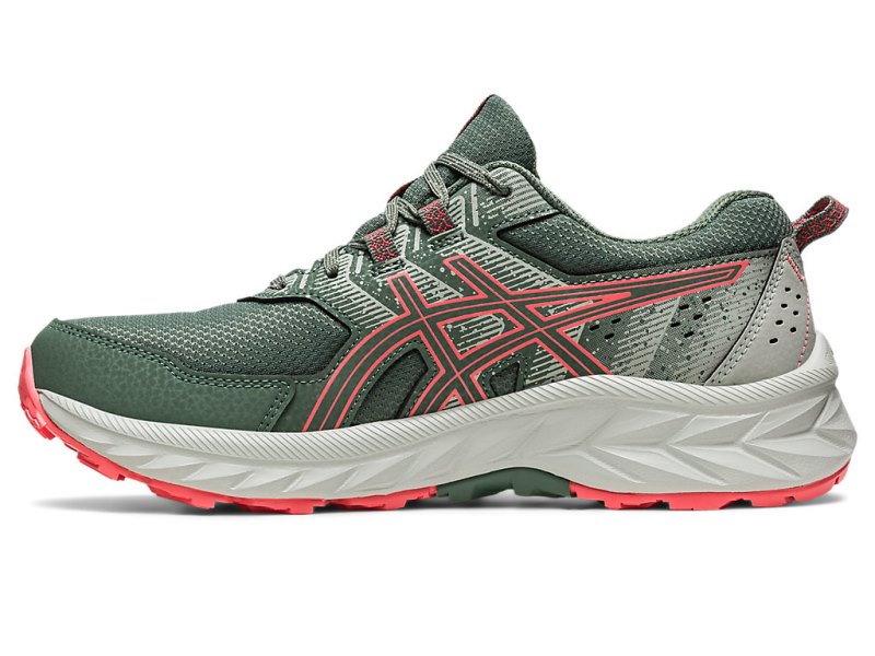 Asics Gel-ventuRE 9 Tenisiće Ženske Tamno Zelene Koraljne | RS1072-935